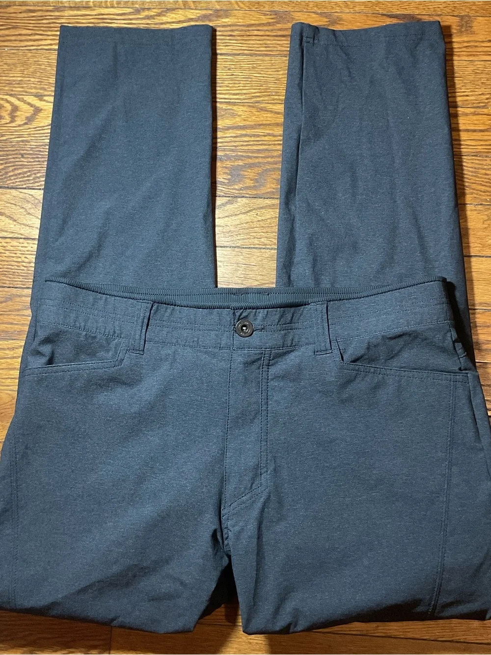 Kuhl Deceptr Pants Mens 34x32 Fits 34x31 Dark Grey Outdoor Performance Stretch